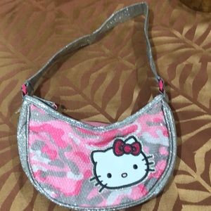 Girls hello kitty shoulder / arm bag